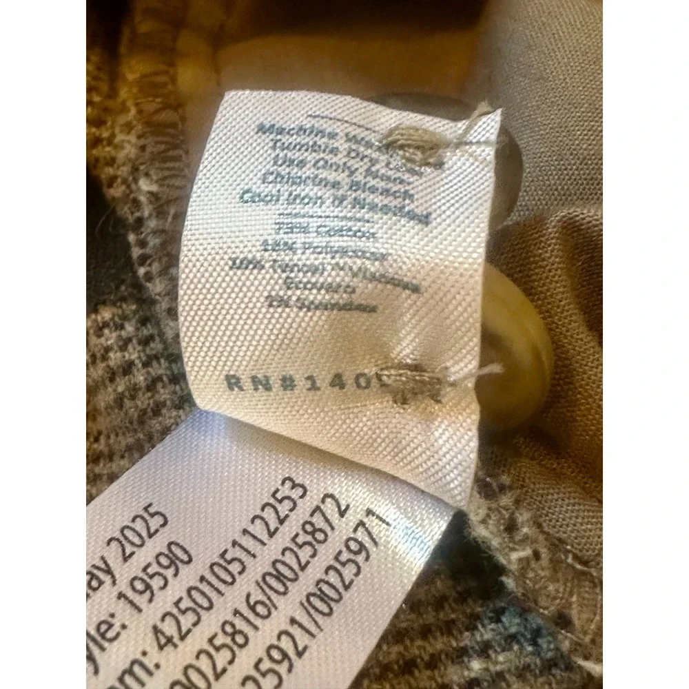 Marine Layer Saturday Slim Straight Houndstooth Chino Pants Sz S30 Classic $148